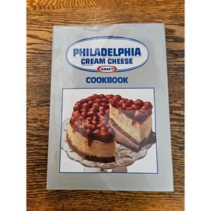 Philadelphia Brand‎ Cream Cheese Cookbook Kraft Hardcover Vintage Recipe Book